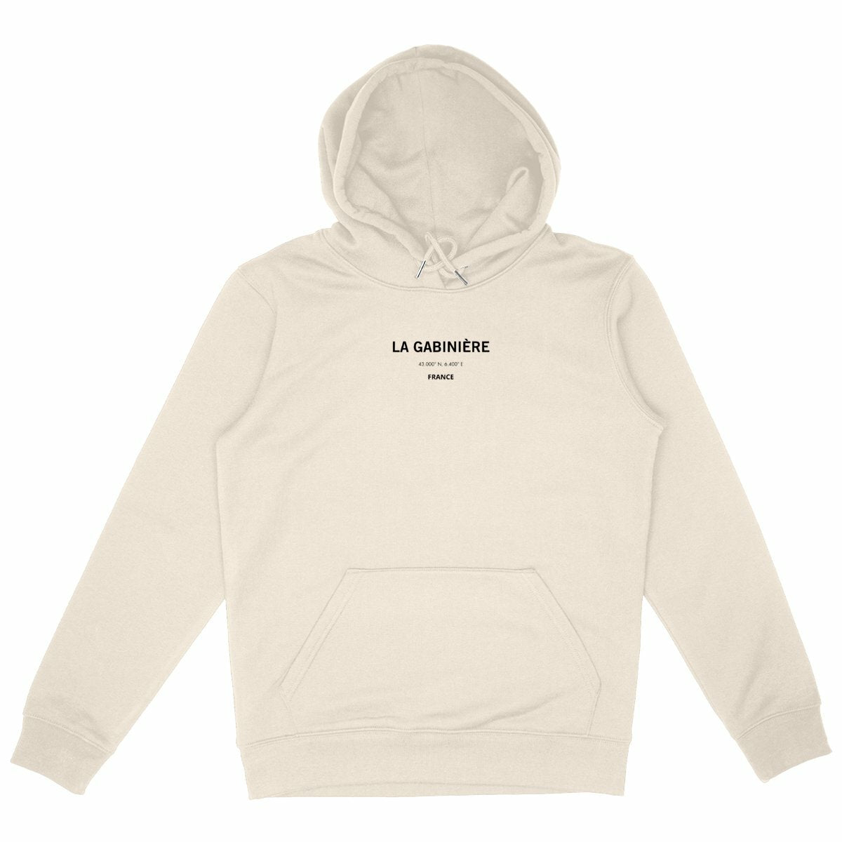 sweat capuche gabinière - face_ivoire